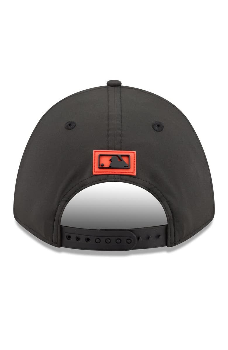 New Era Men's New Era  Black Baltimore Orioles 2026 Clubhouse 9FORTY A-Frame Adjustable Hat, Alternate, color, Black