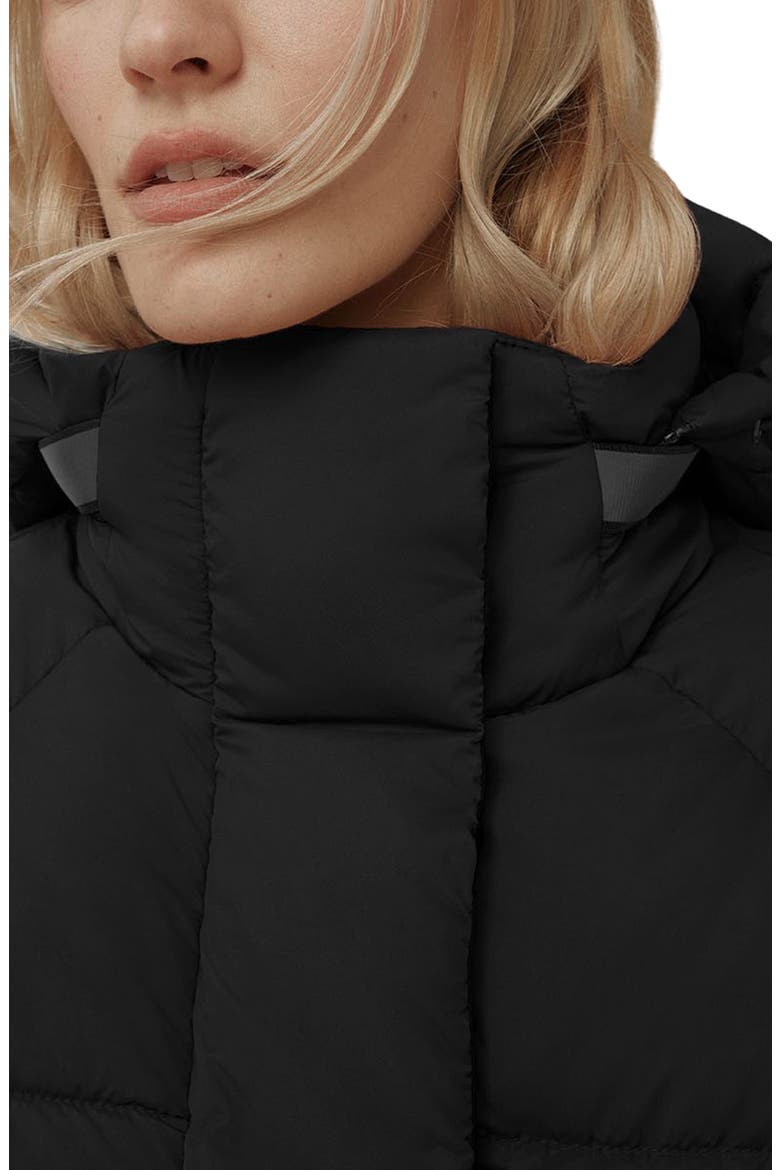 Junction Wind & Water Resistant 750 Fill Power Down Parka, Alternate, color, BLACK - NOIR