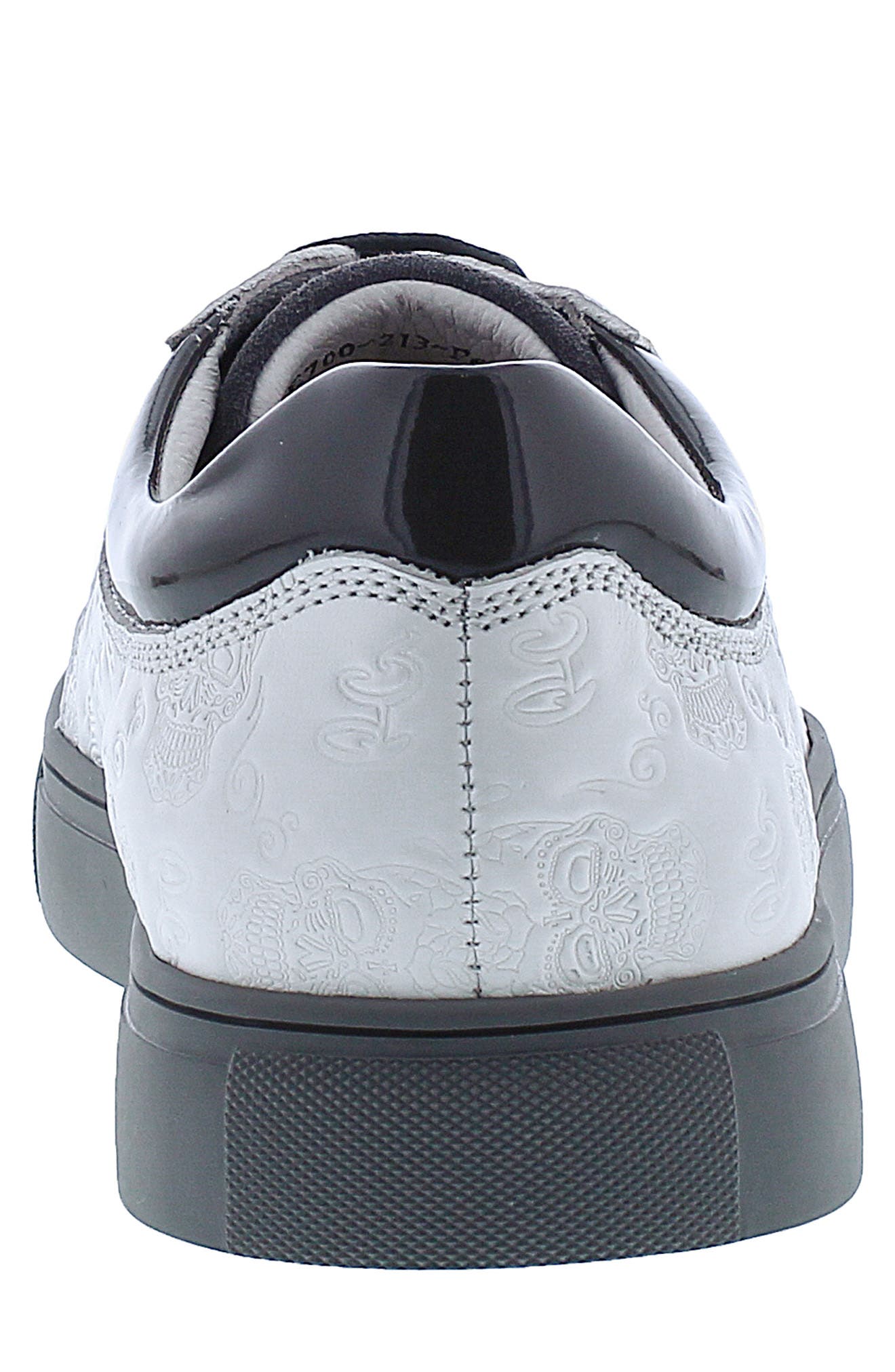 Robert Graham Skull Sneaker, Alternate, color, 
