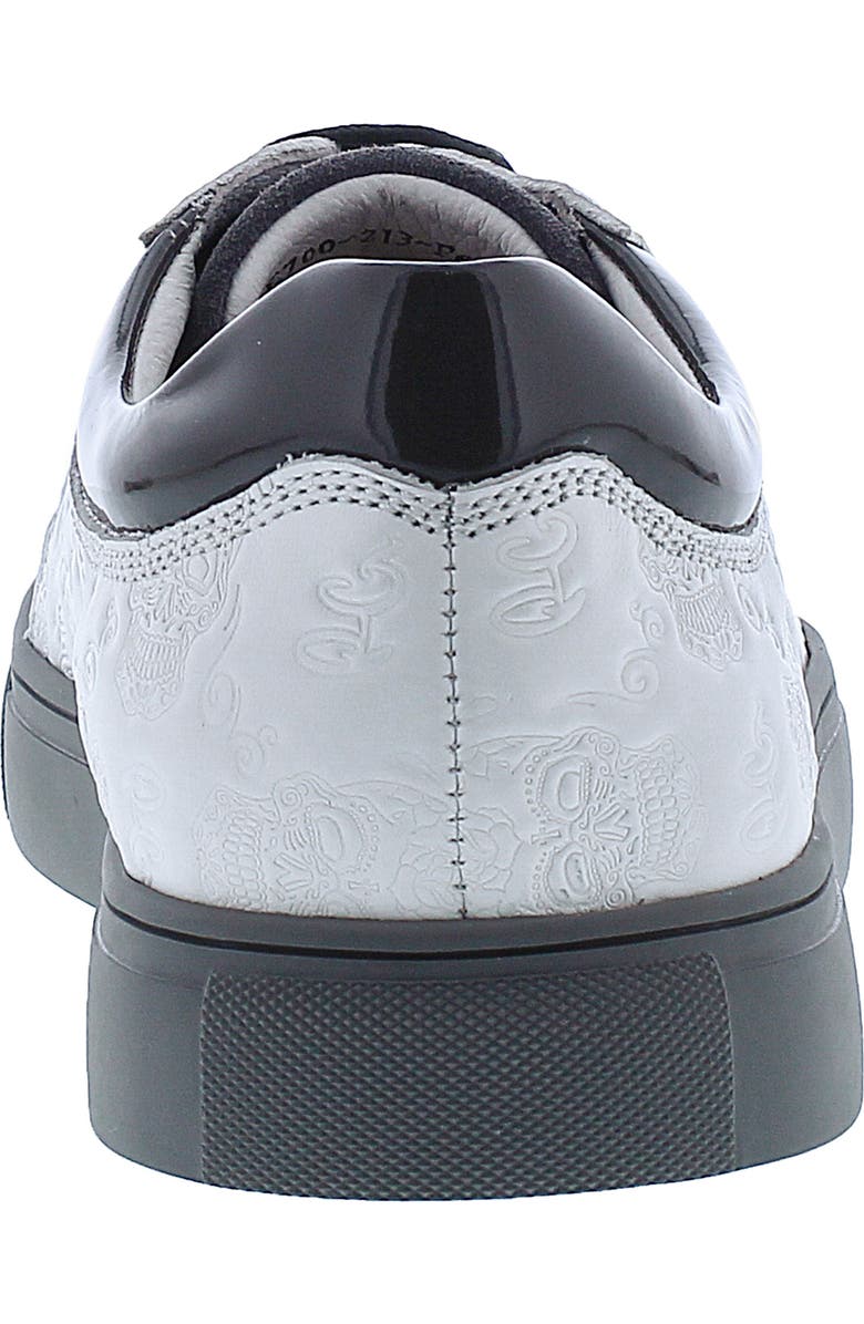 Robert Graham Skull Sneaker, Alternate, color,