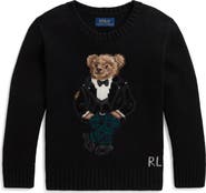 Polo Ralph Lauren Kids' Polo Bear Cotton Sweater