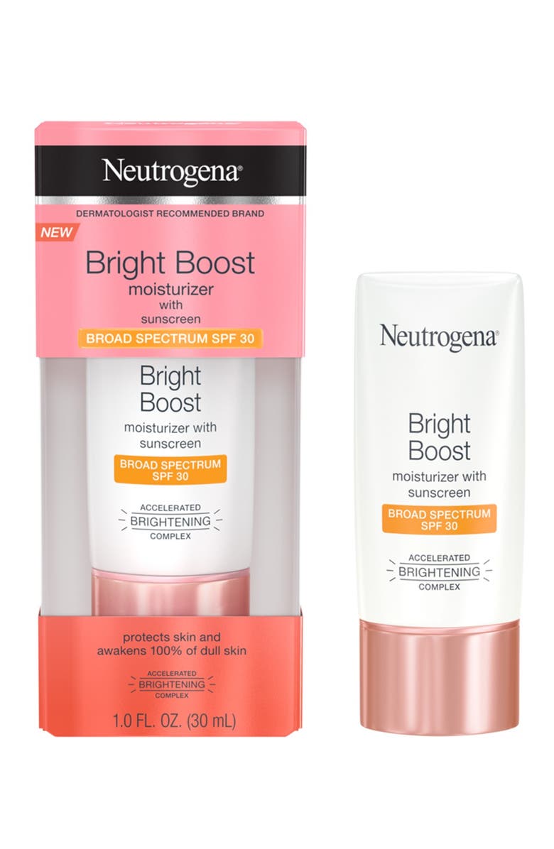 NEUTROGENA Bright Boost(TM) Facial Moisturizer with SPF 30 and Neoglucosamine, Main, color, 