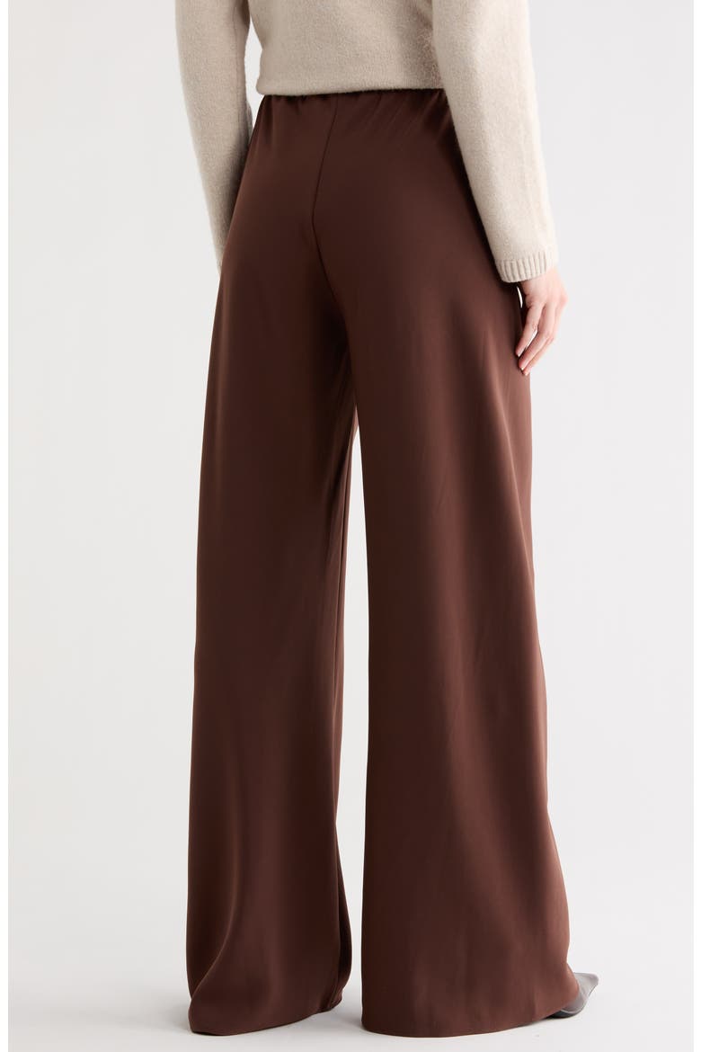Elastic Waist Seamless Pants, Alternate, color, CHICORY COFFEE