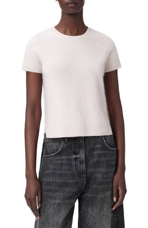 Rebel Short Sleeve Cashmere Sweater