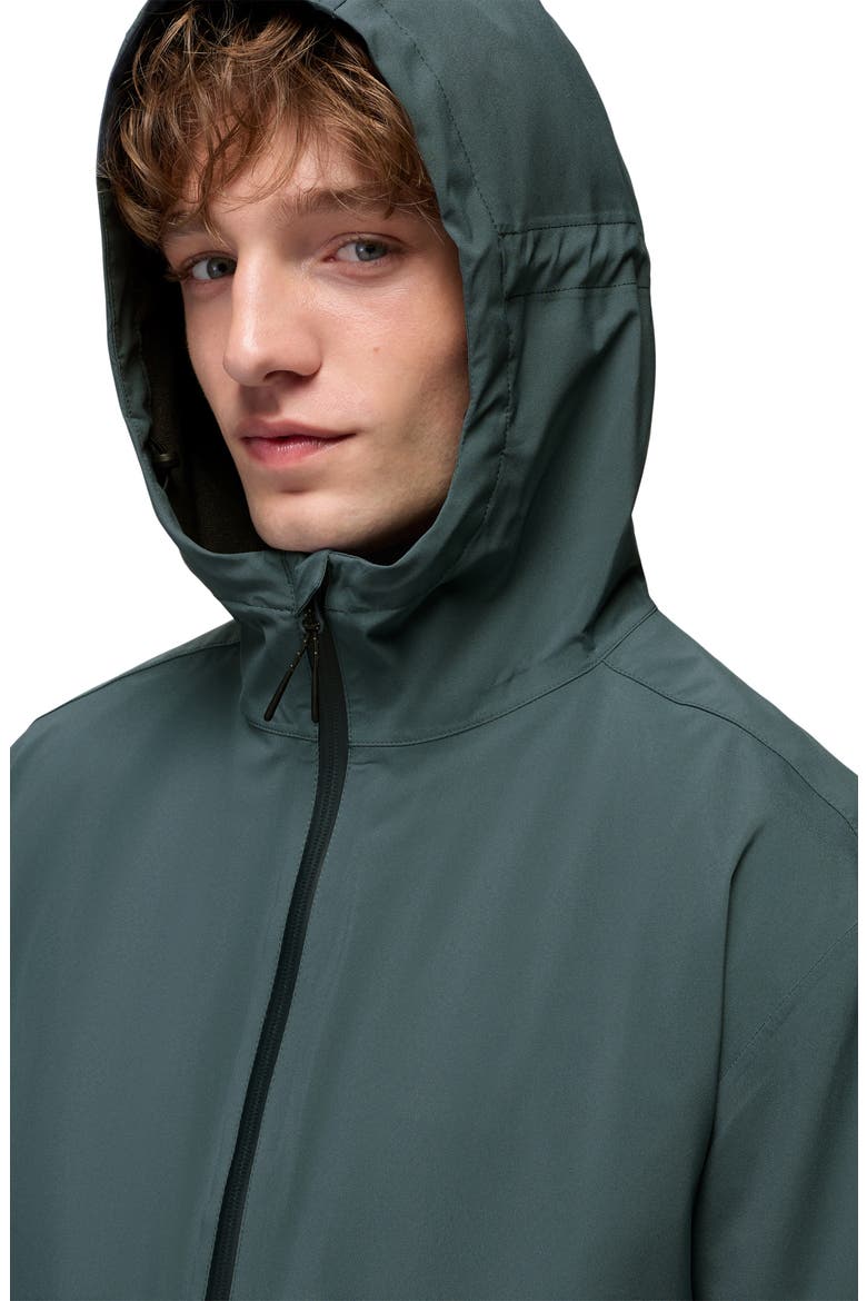 Wildtide Rain Parka, Alternate, color, GREY BLUE