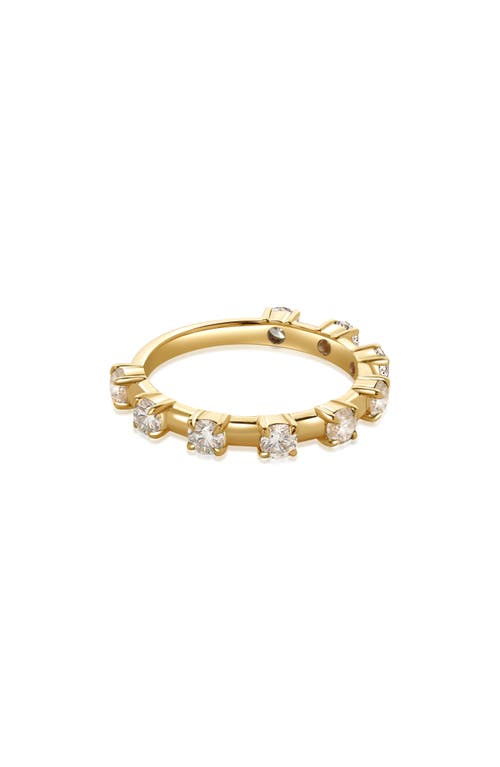 Valani Atelier Floating Diamond Band Ring In 14k Yellow Gold