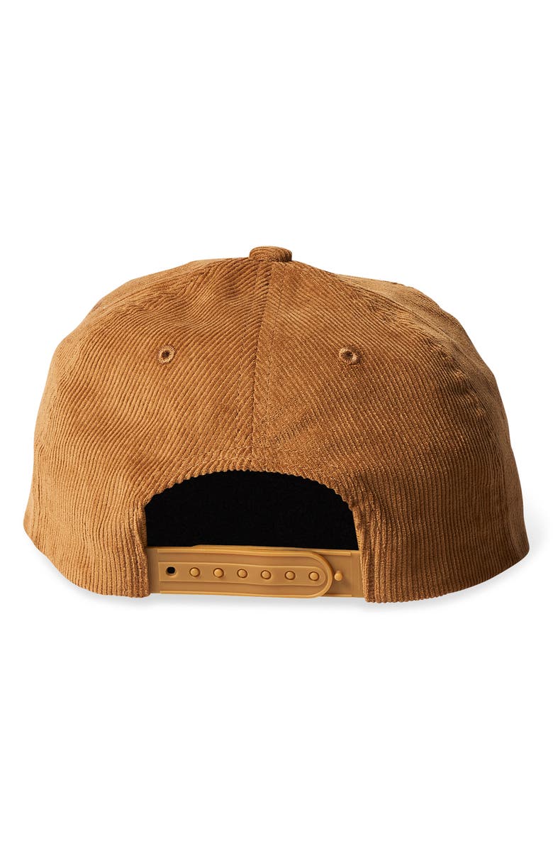 Brixton Parsons Netplus Corduroy Trucker Hat, Alternate, color,