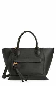 Longchamp Medium Mailbox Leather Top Handle Bag