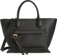 Longchamp Medium Mailbox Leather Top Handle Bag