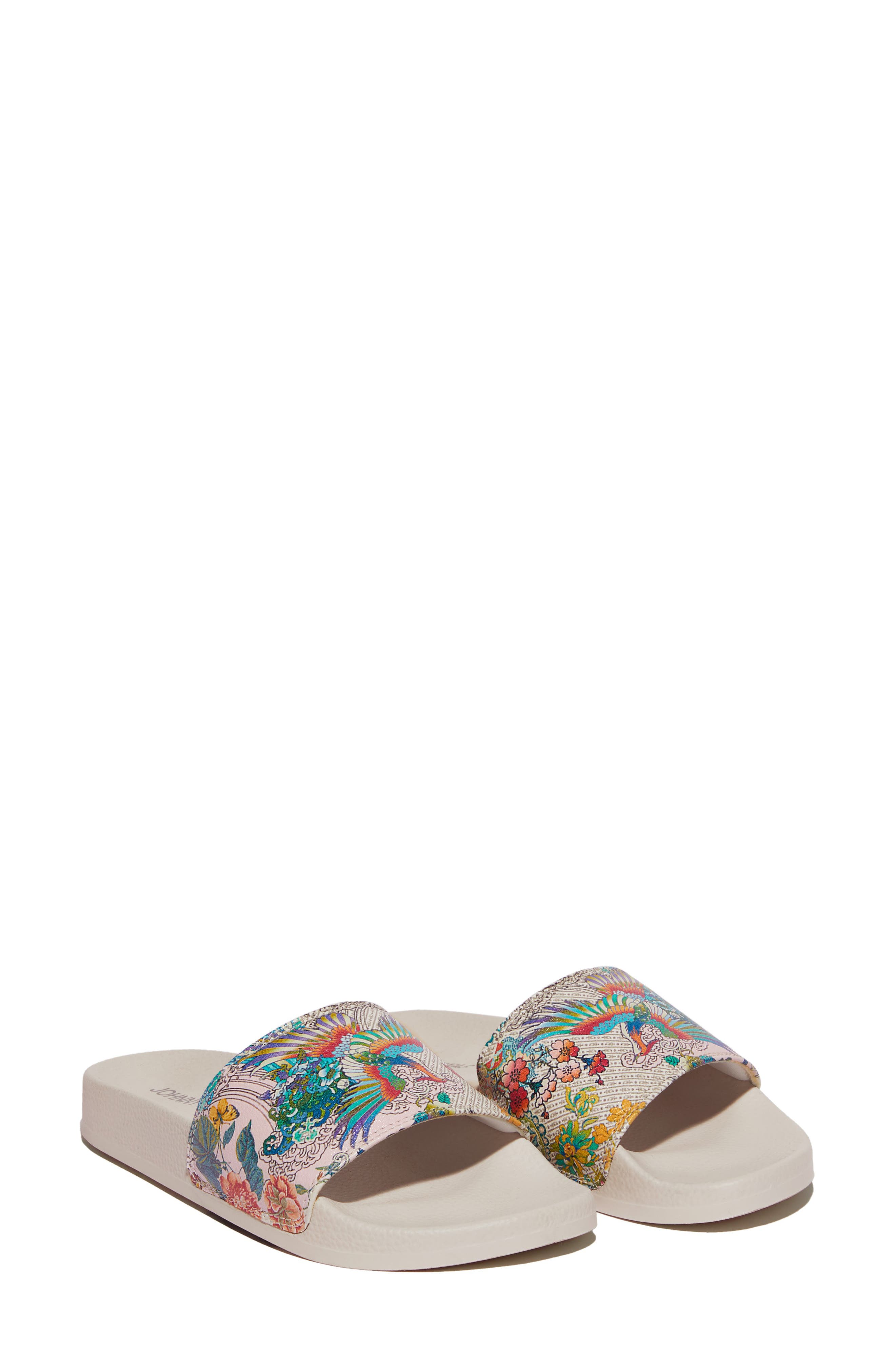Johnny Was Dreamer Slide Sandal, Main, color, 