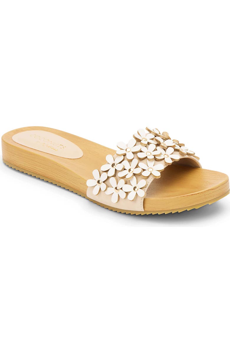 Coconuts by Matisse Chelsea Slide Sandal, Main, color, White