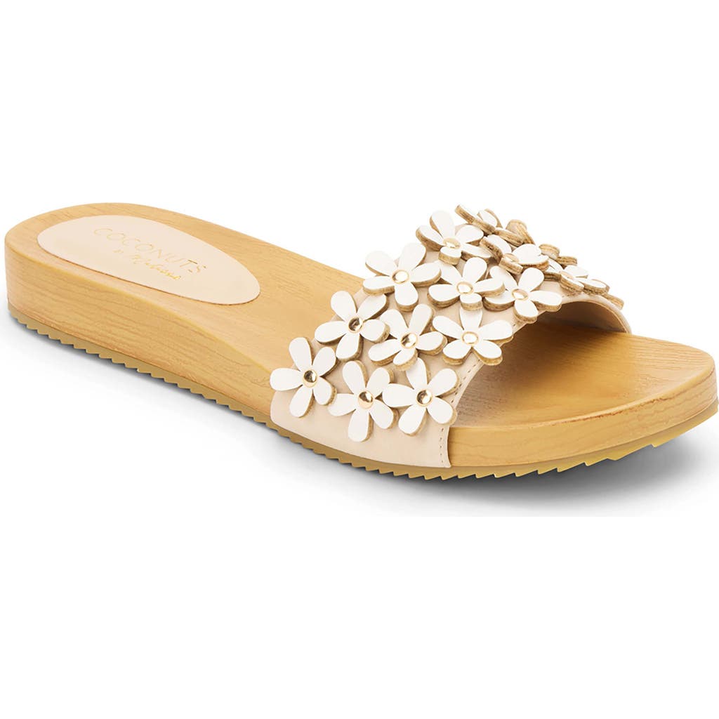 Coconuts By Matisse Chelsea Slide Sandal In White