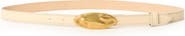 B-Low the Belt Darrian Skinny Leather Belt