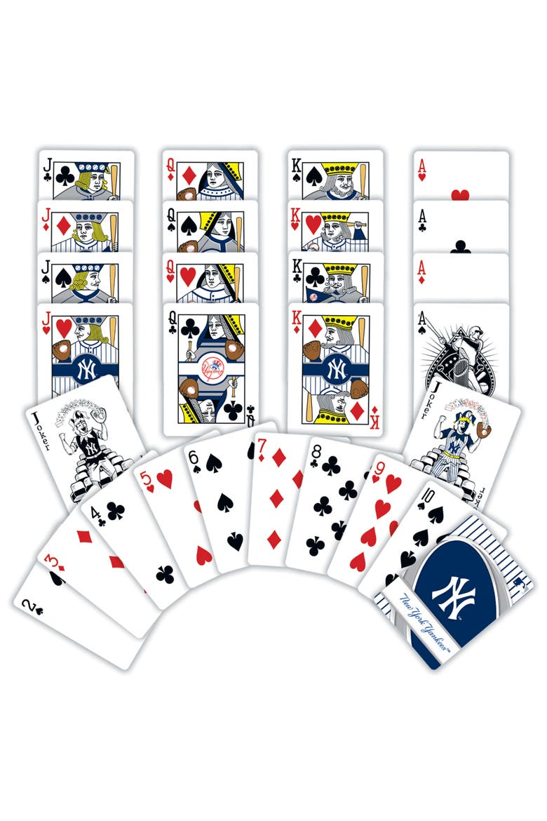 New York Yankees Playing Cards, Alternate, color, Multicolor