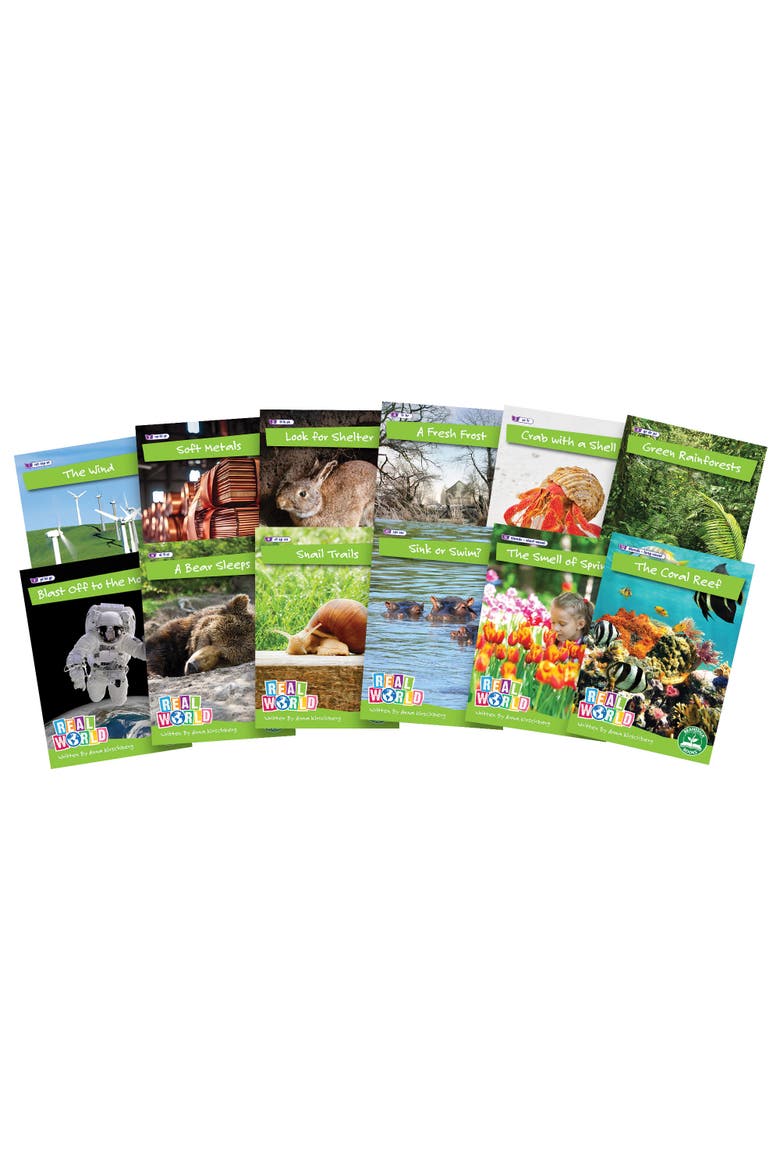 Real World Phase 4 Hilo Decodable Books, 6 Set, Alternate, color, Multicolored