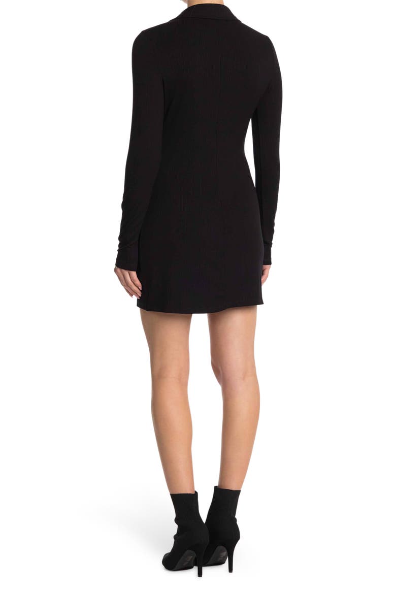 The Embry Rib Dress, Alternate, color, NOIR