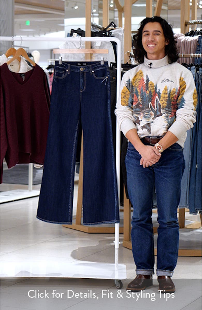 Belle Mid Rise Flare Jeans, sales video thumbnail