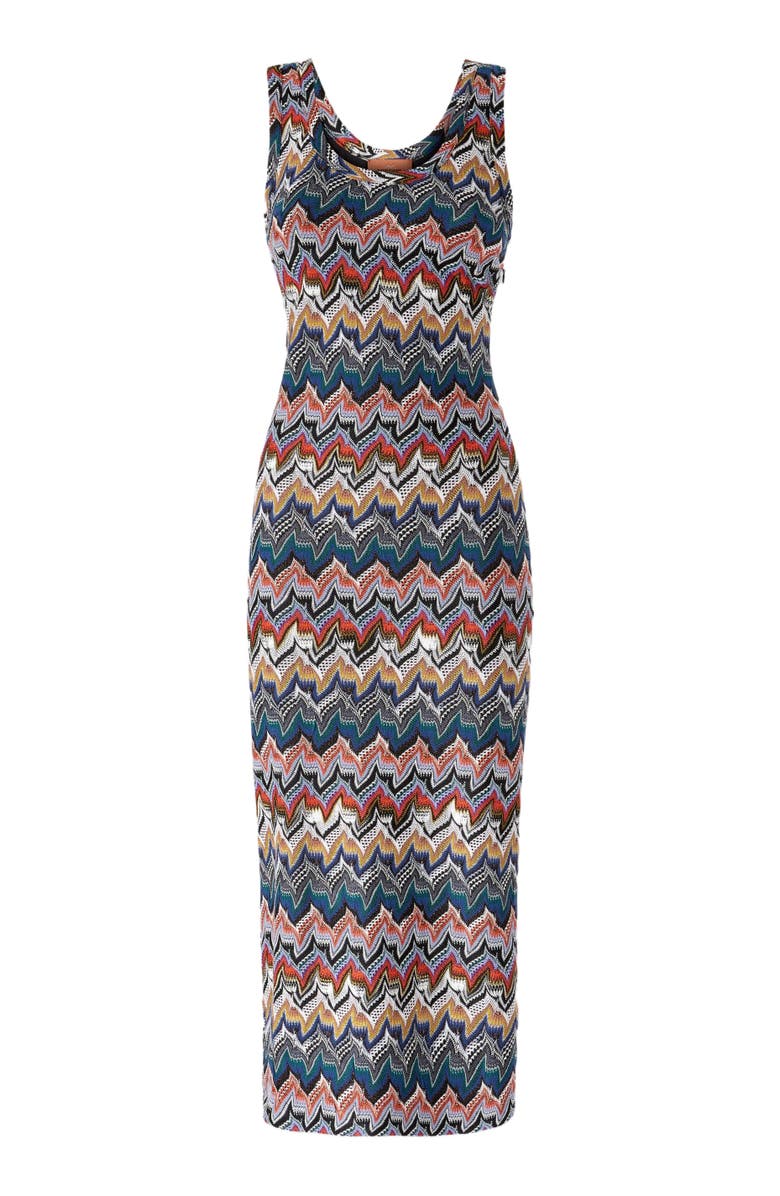 Missoni Long Lace Slip Dress, Alternate, color, Multicoloured