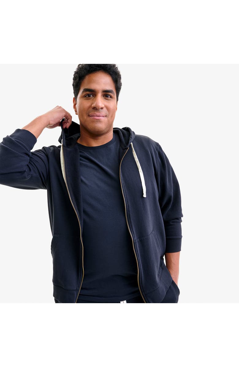 Primary Adult 24/7 Zip Hoodie, Alternate, color, Black