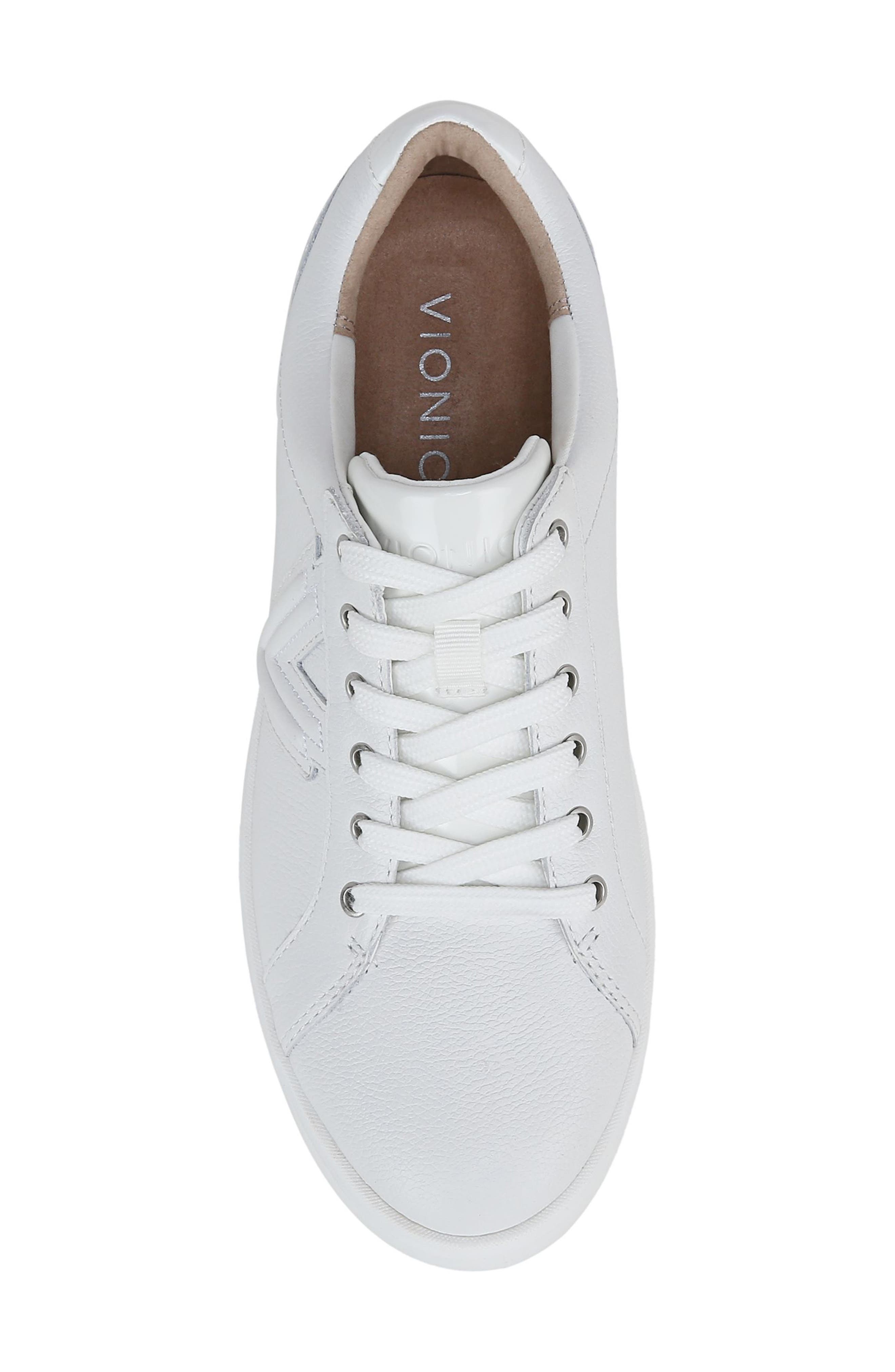 Vionic Kearny Platform Sneaker, Alternate, color, Smooth White