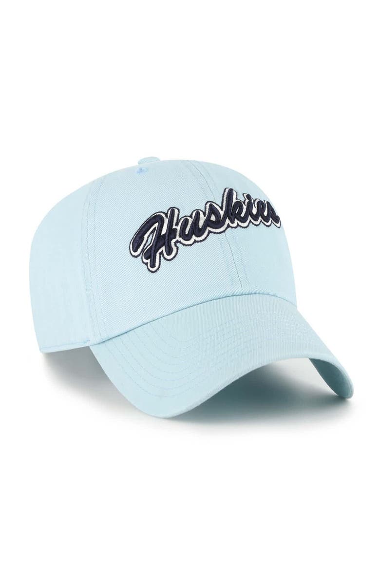 '47 Men's '47 Powder Blue UConn Huskies Vault Clean Up Adjustable Hat, Alternate, color, Powder Blue