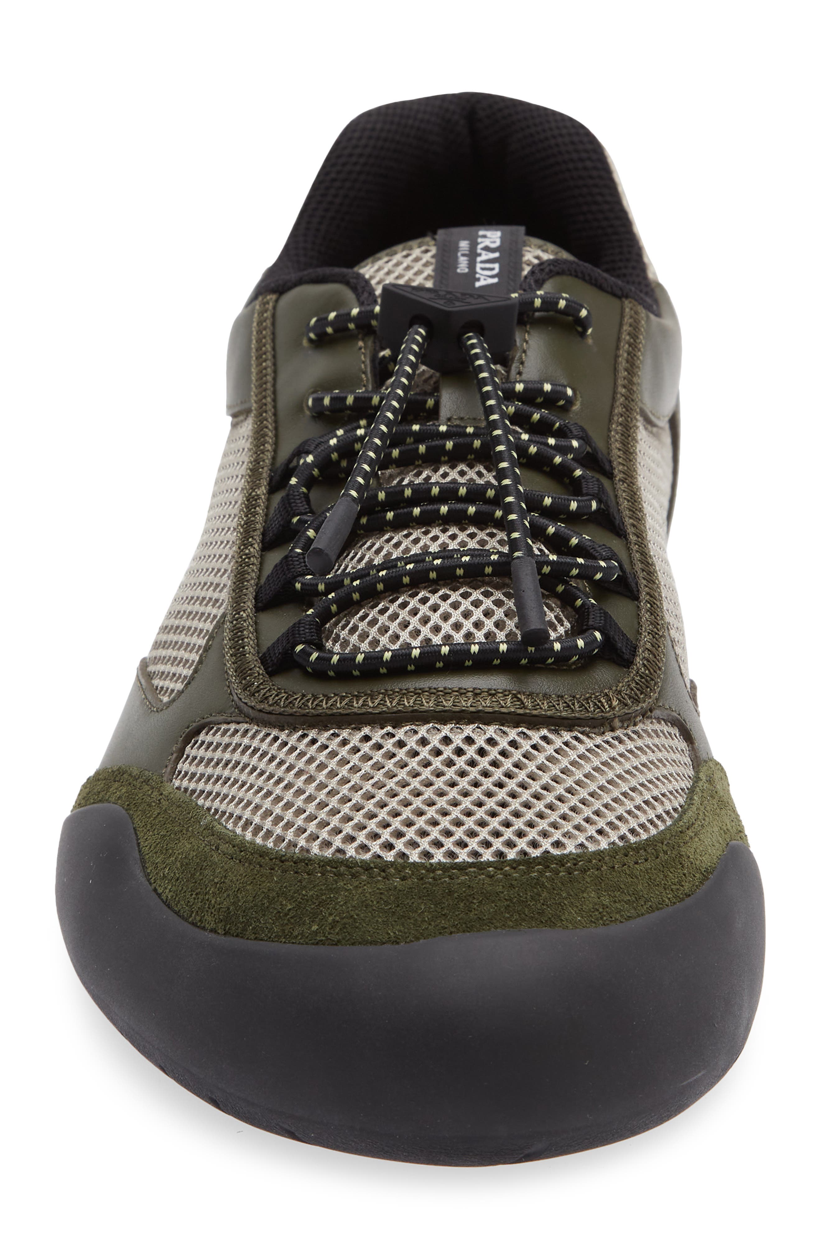 Speedrock Mixed Media Sneaker, Alternate, color, MILITARE