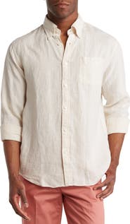 Brooks Brothers Sport Fit Linen Shirt