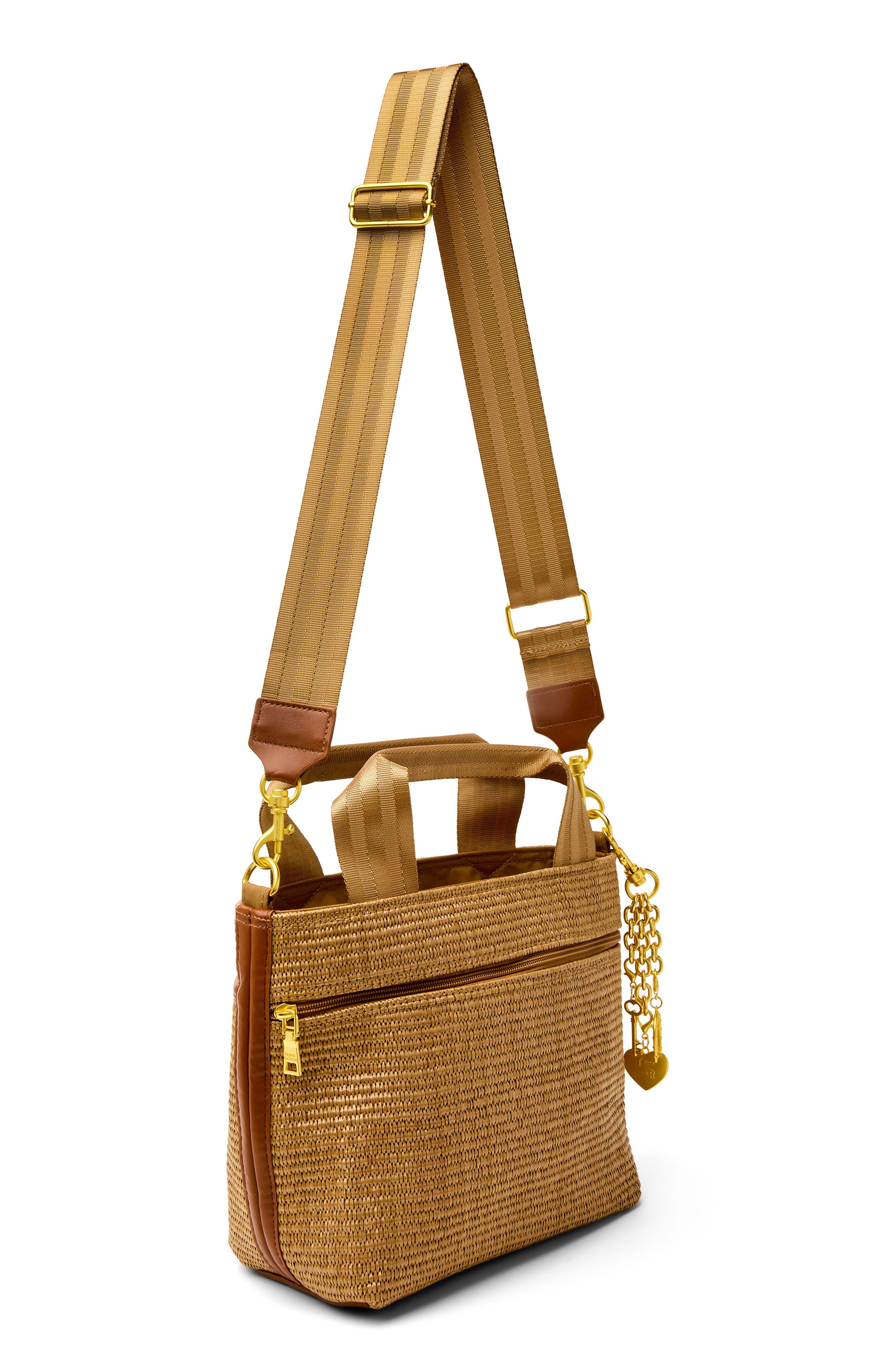 Escape Raffia Crossbody Bag, Alternate, color, SAND DUNE RAFFIA W/ MOCHA TRIM