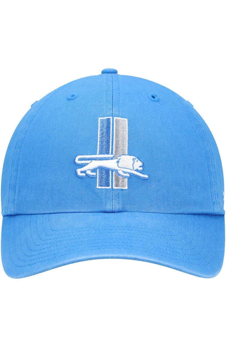 '47 Men's '47 Blue Detroit Lions Clean Up Legacy Adjustable Hat, Alternate, color, Blue