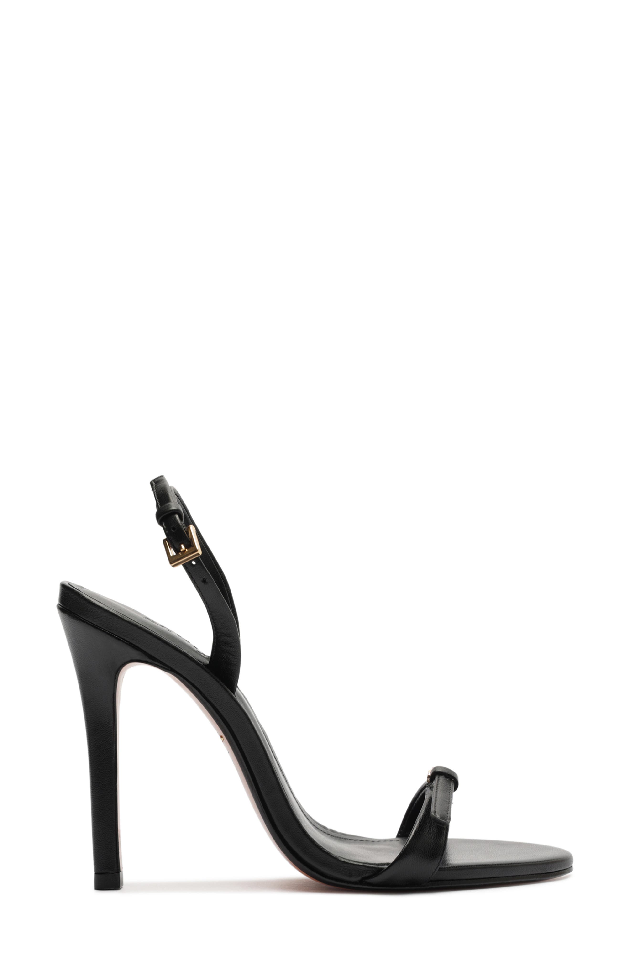 Schutz Aurora Slingback Sandal, Alternate, color, Black