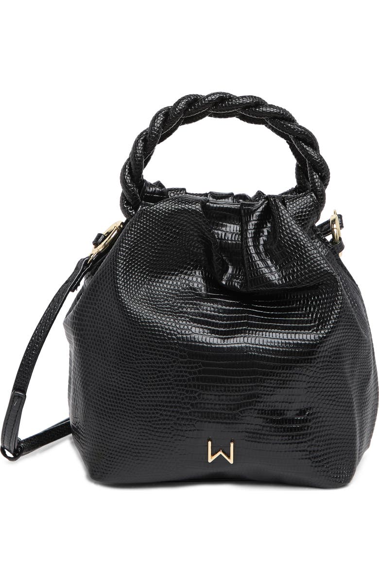 HOUSE OF WANT We Are Adorbs Mini Vegan Leather Top Handle Bag, Main, color,