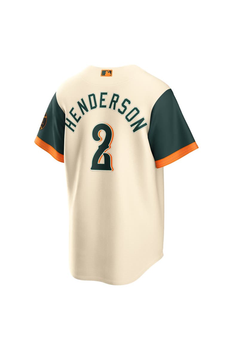 Men's Nike Gunnar Henderson Cream Baltimore Orioles 2026 City Connect Stadium Jersey, Alternate, color, Cream