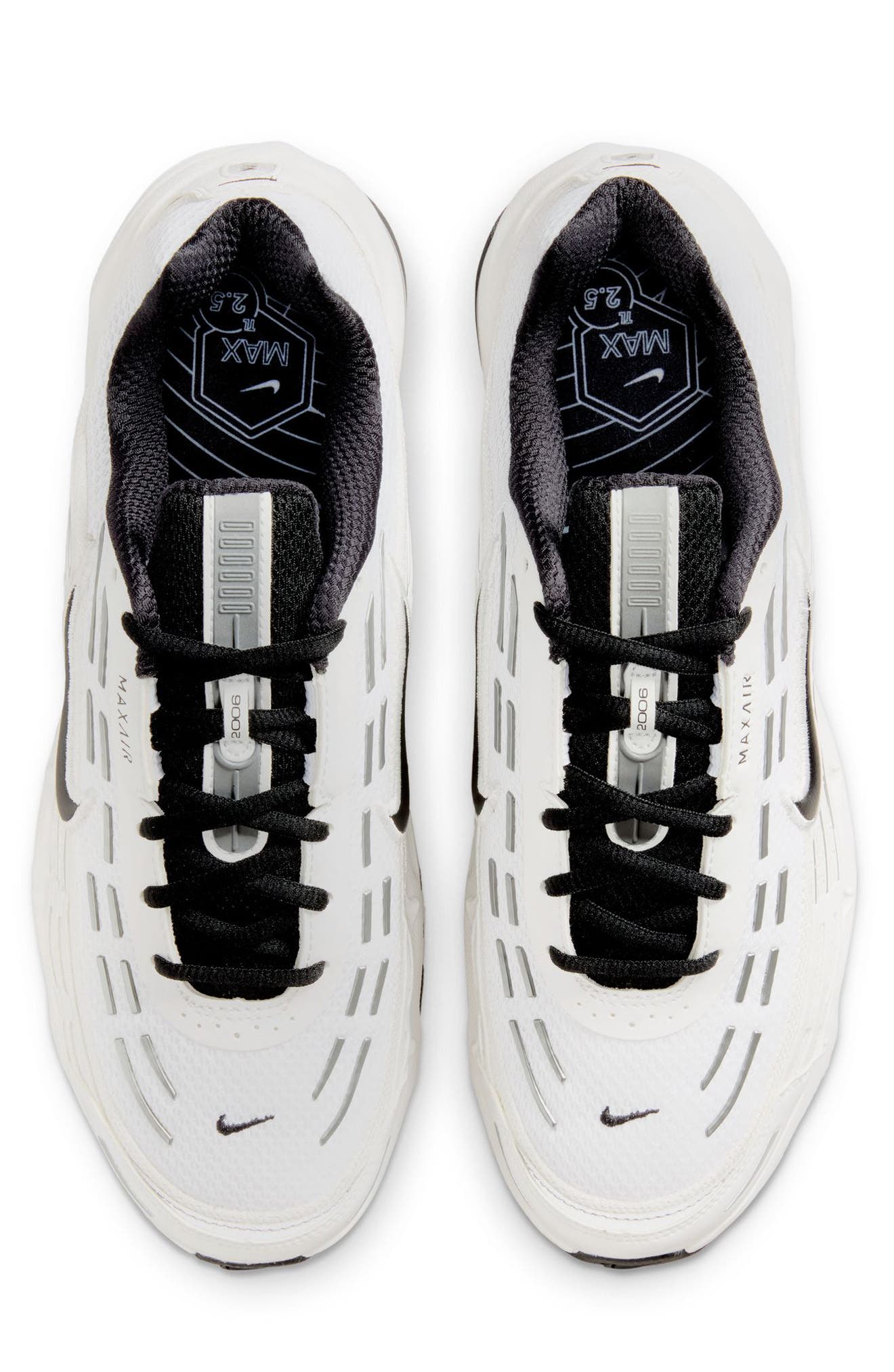 Nike Air Max TL 2.5 Sneaker, Alternate, color, White/ Black/ Metallic Silver