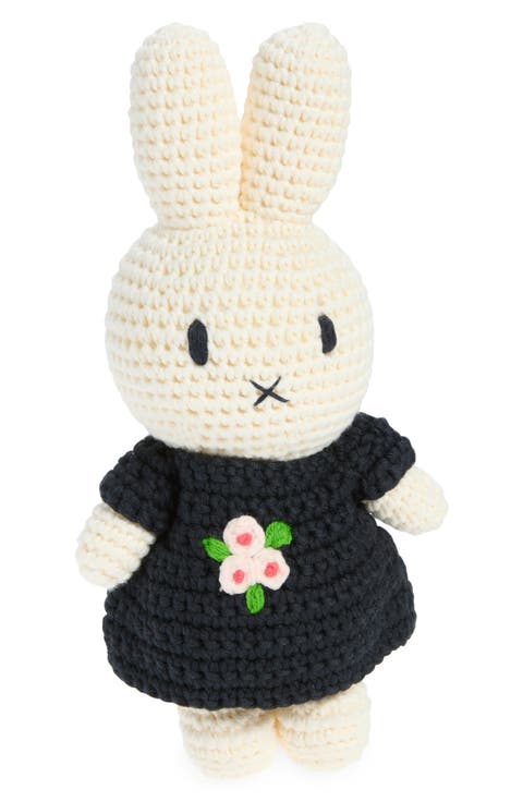 Miffy & Her Rijksmuseum Still Life with Flowers Dress Crocheted Stuffed Animal