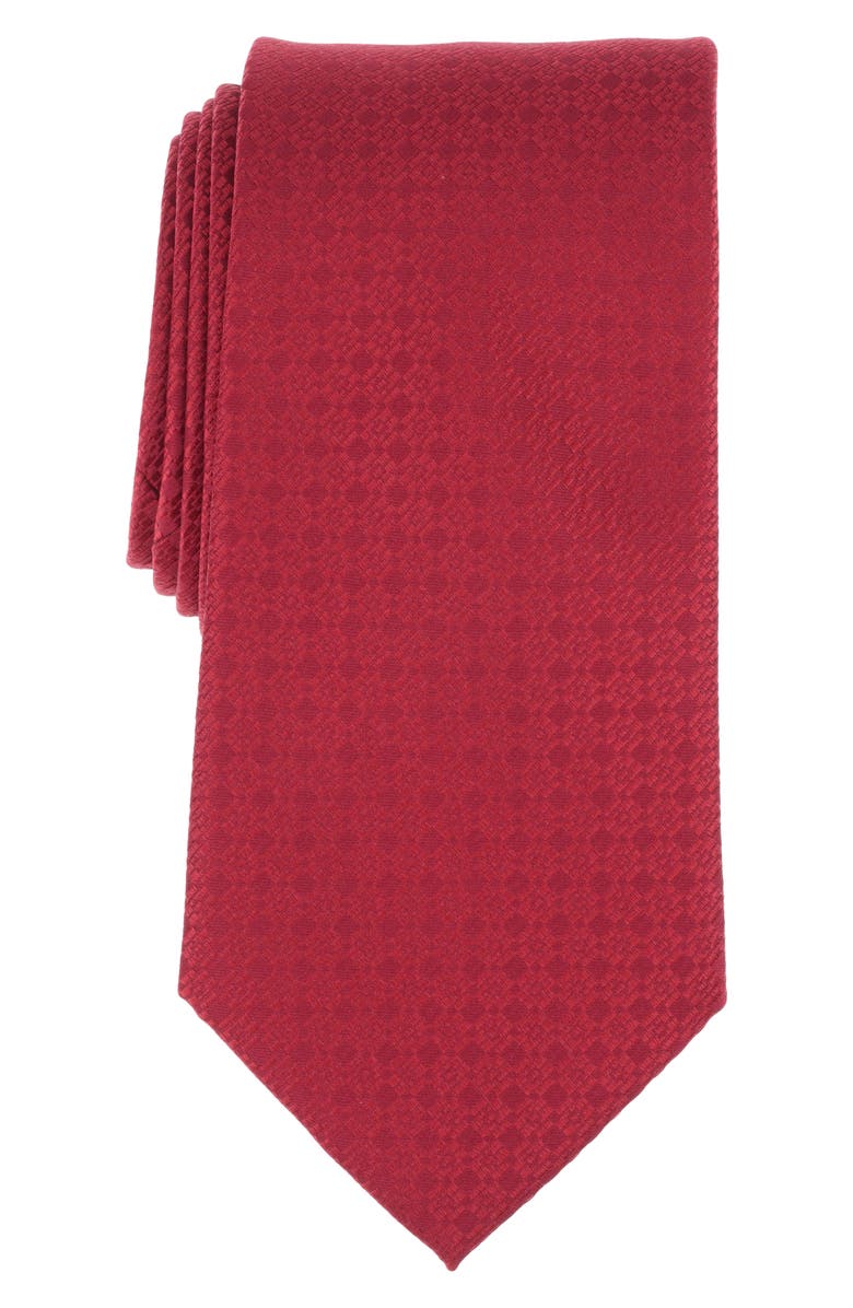 Ted Baker London Murray Silk Blend Tie, Main, color, Red