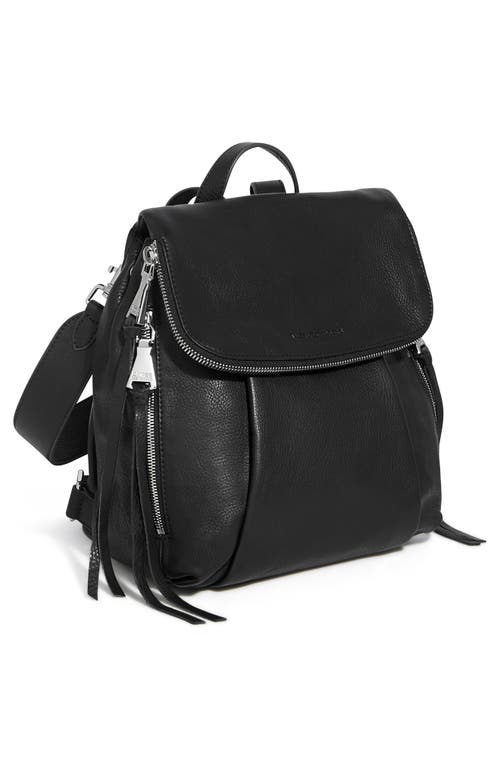 Aimee Kestenberg Pleated Convertible Backpack In Black