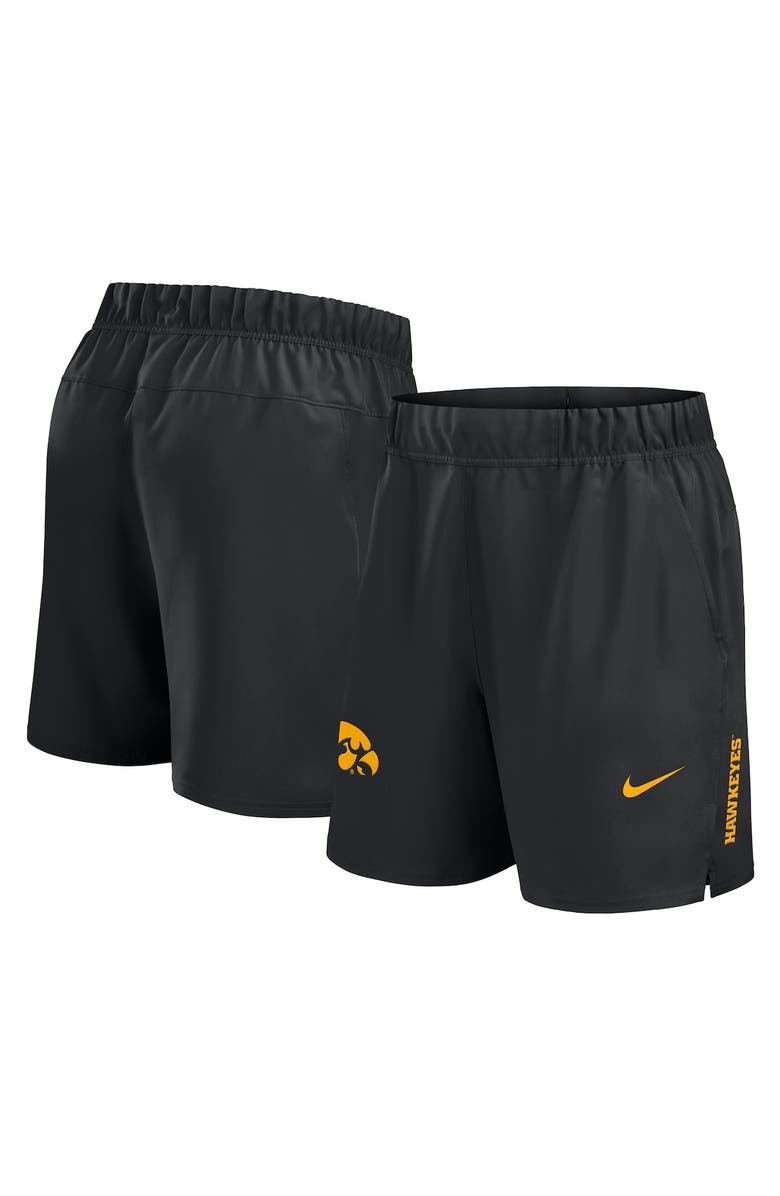 Nike Men's Nike Black Iowa Hawkeyes Primetime Woven Victory Performance Shorts, Alternate, color, Black
