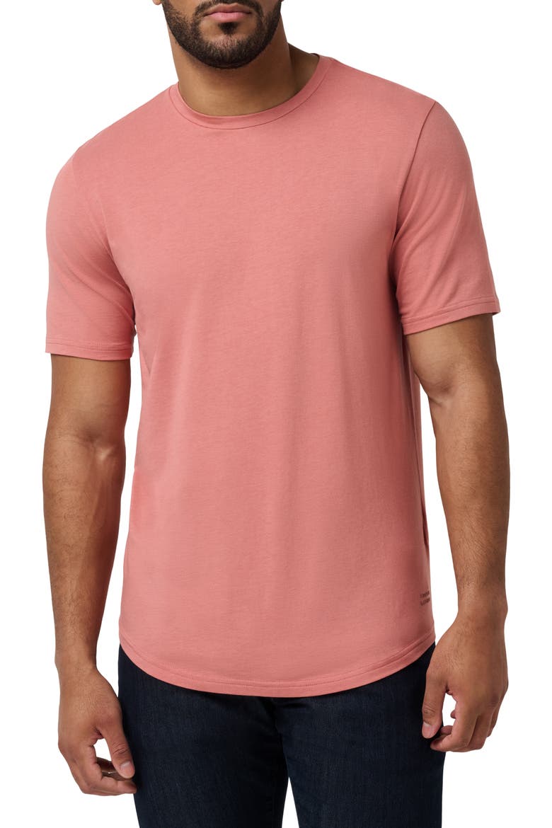 Cloud Crewneck T-Shirt, Main, color, BRICK DUST