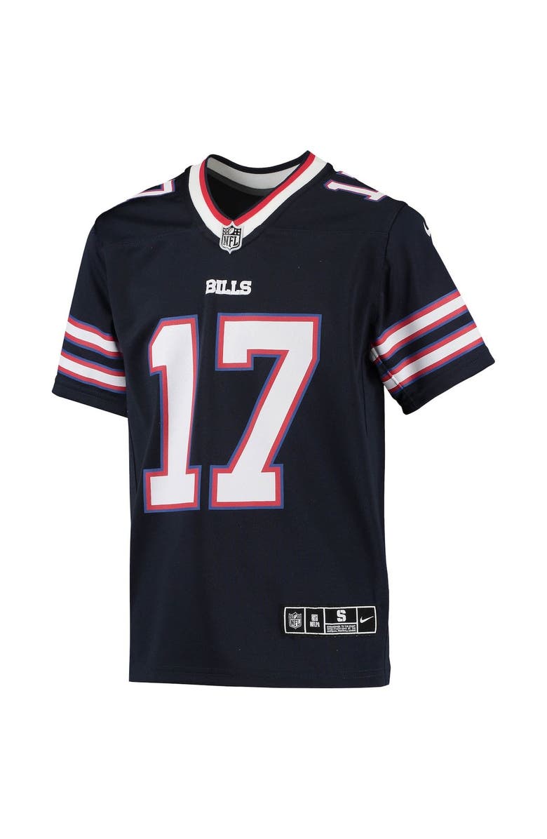 Nike Youth Nike Josh Allen Navy Buffalo Bills Inverted Team Game Jersey, Alternate, color, Navy