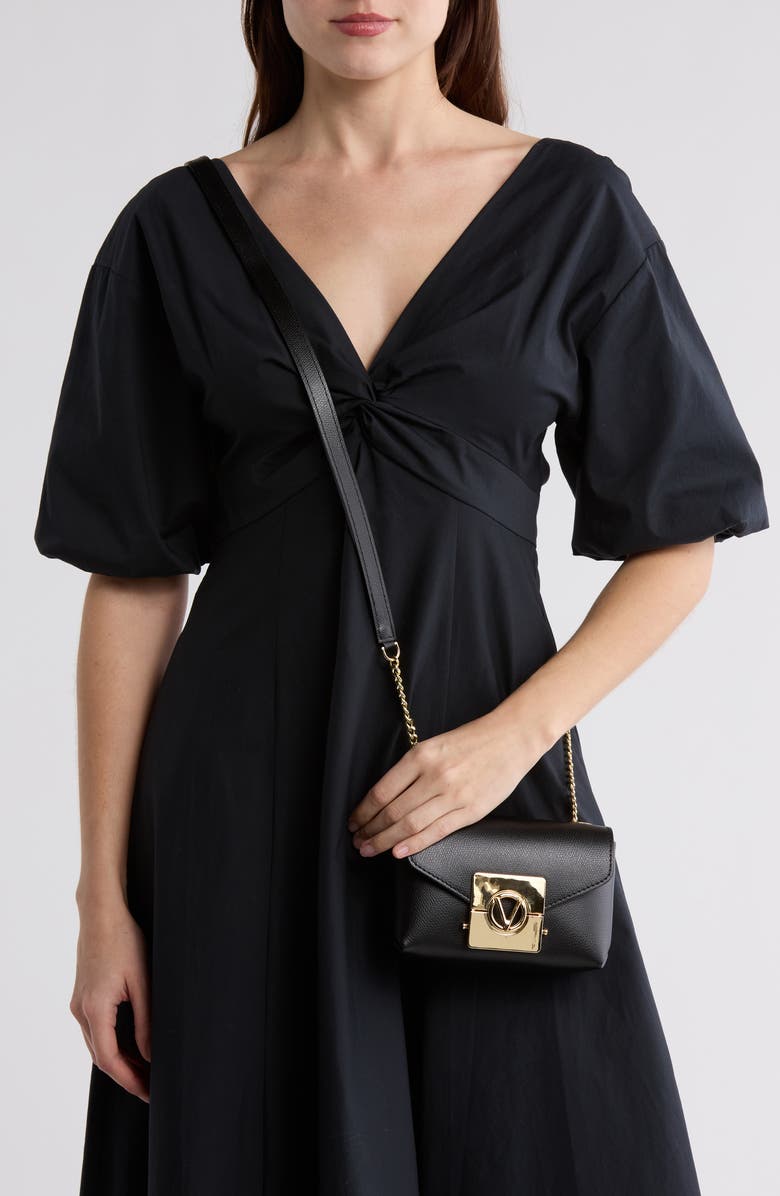 VALENTINO BY MARIO VALENTINO Lola Bonbonniere Leather Crossbody Bag, Alternate, color,