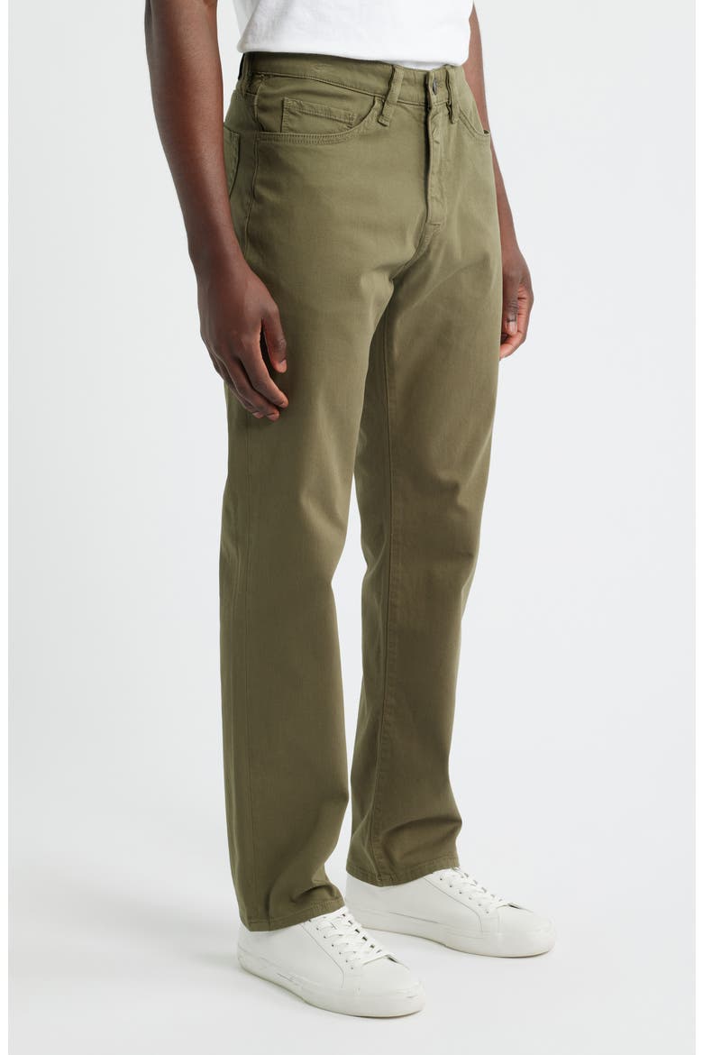 Charisma Stretch Cotton Straight Leg Pants, Alternate, color, KALAMATA HONEYCOMB