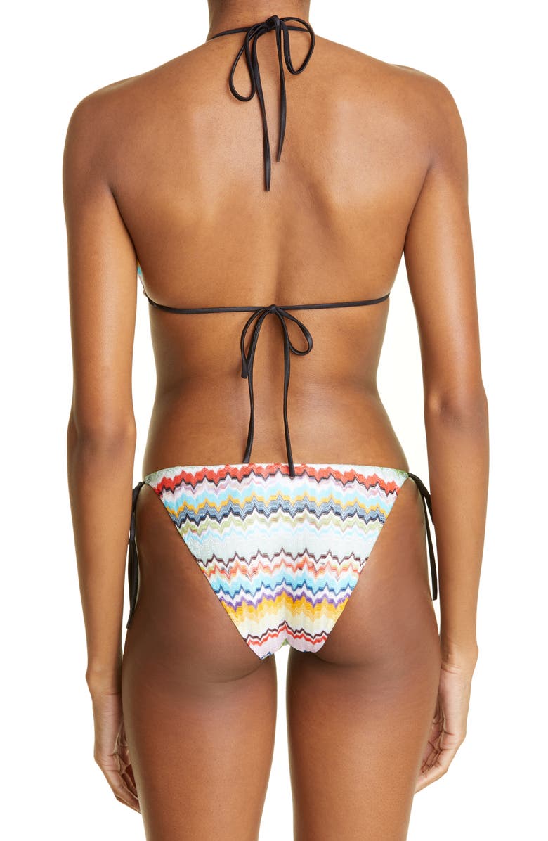 Missoni Zigzag Knit Two-Piece Swimsuit, Alternate, color, 