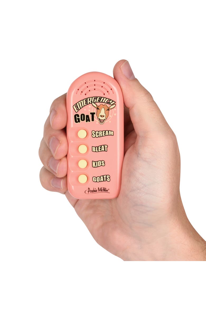 Archie McPhee Emergency Goat Novelty Toy, Alternate, color, Multicolored