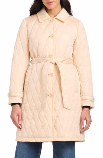 Kate Spade New York long quilted jacket