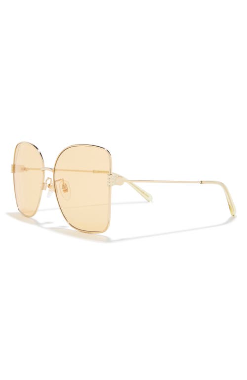 Gucci 62mm Oversize Gradient Square Sunglasses In Multi