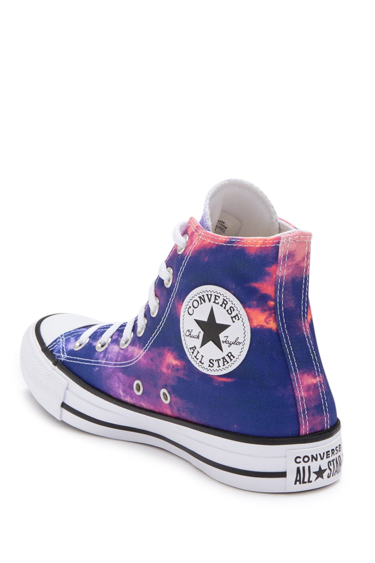Converse Tie Dye High-Top Sneaker, Alternate, color, 