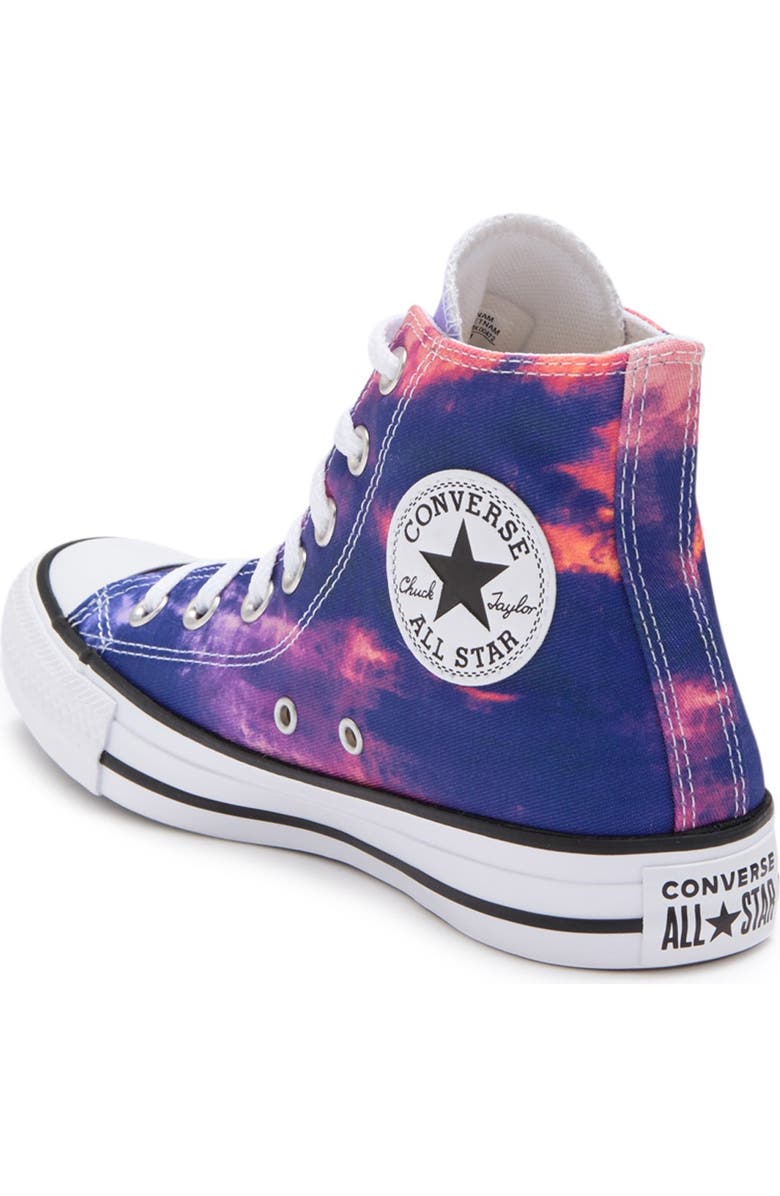 Converse Tie Dye High-Top Sneaker, Alternate, color,