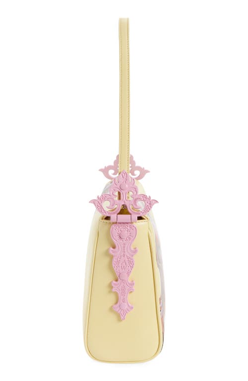 Ashley Williams Lady Spellbind Leather Shoulder Bag In Yellow