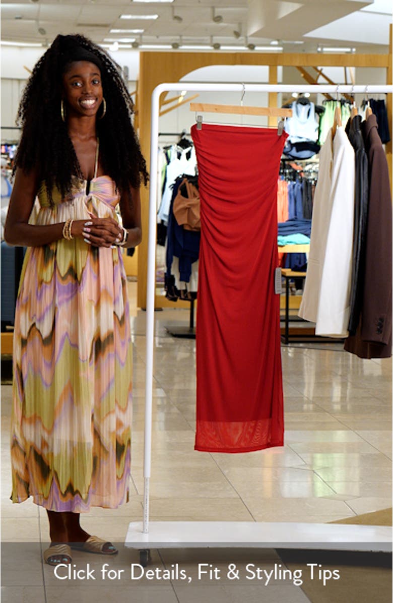 Rowa Strapless Body-Con Dress, sales video thumbnail