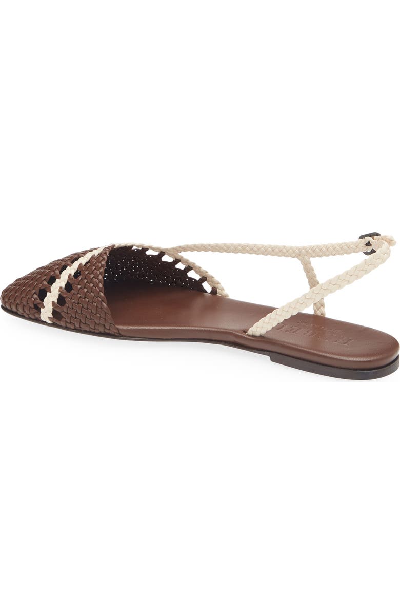 HEREU Ancora Slingback Sandal, Alternate, color, Cocoa/ Ivory